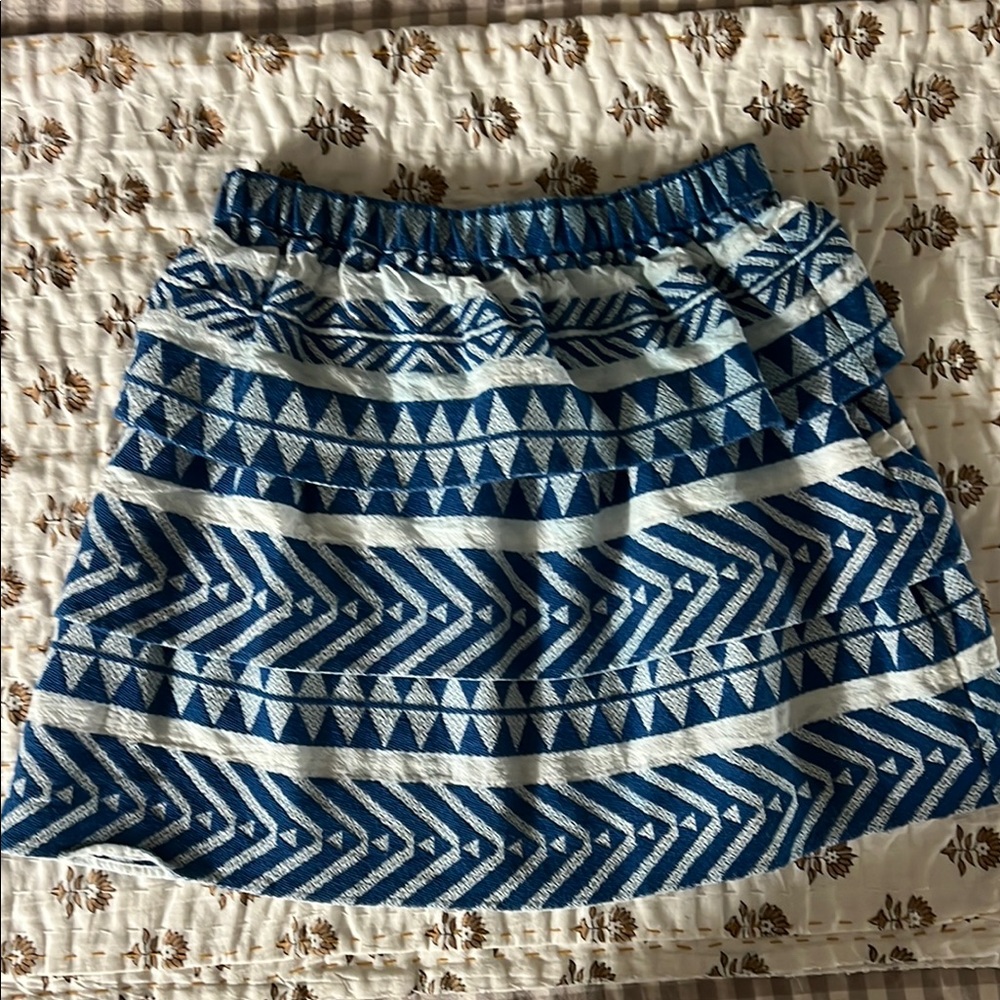 Marea by Liz Joy tiered ruffle mini skirt